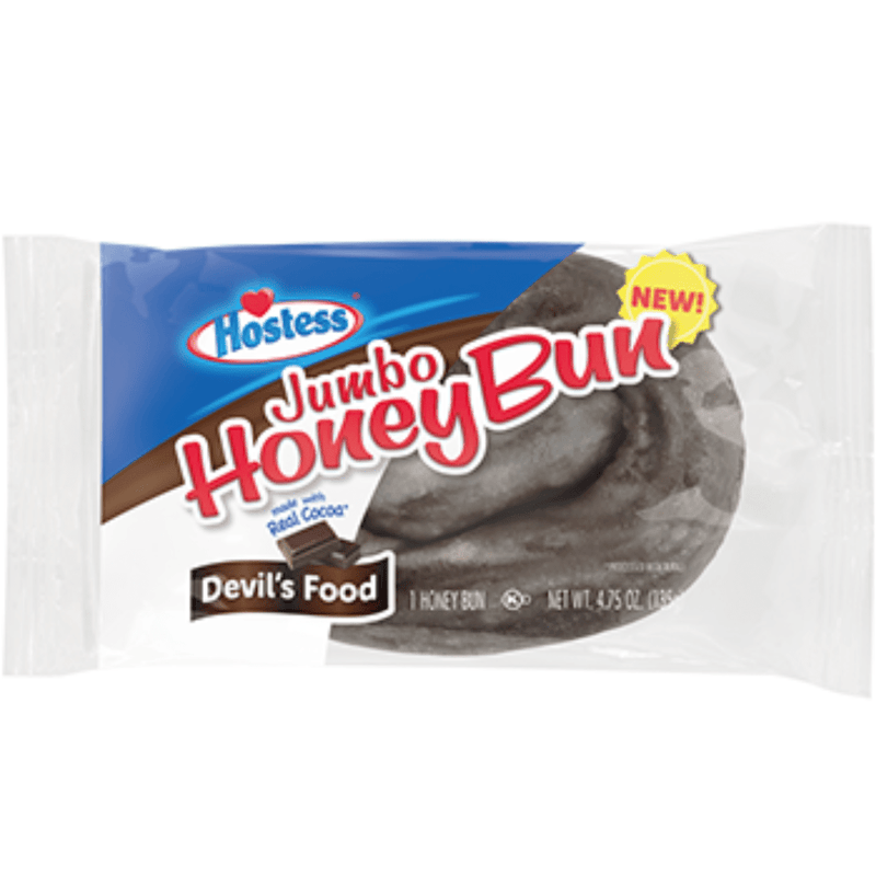 Hostess Jumbo Devils Food Honey Bun 135g