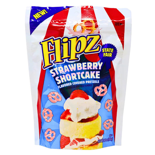 Flipz State Fair Strawberry Shortcake Pretzels 184g