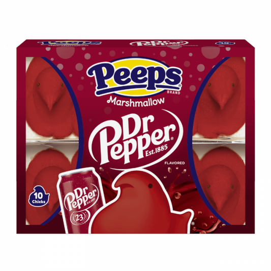 Peeps Dr Pepper Marshmallow Chicks 10PK