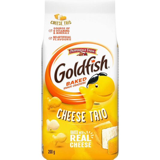 Goldfish Crackers Cheese Trio 200g