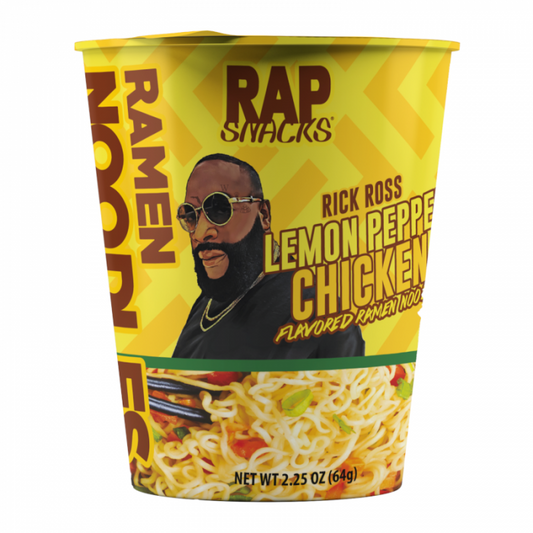 Rap Snacks Lemon Pepper Chicken Flavored Ramen Noodles 64g