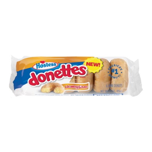 Hostess Honey Bun
Donettes 6-Pack 3oz