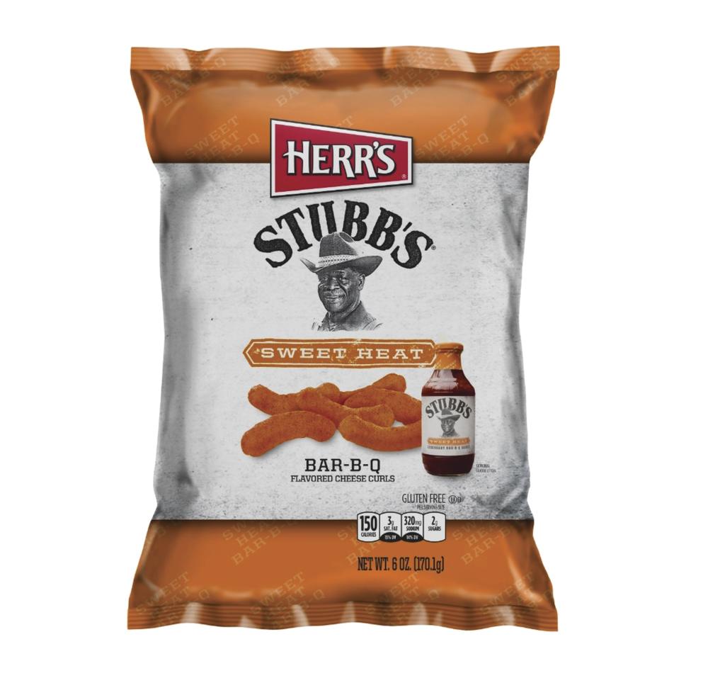 Herr's Stubb's Sweet Heat Bar-B-Q Curls 170g