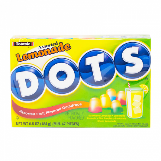 Tootsie Dots Assorted Lemonade Theatre Box 184g