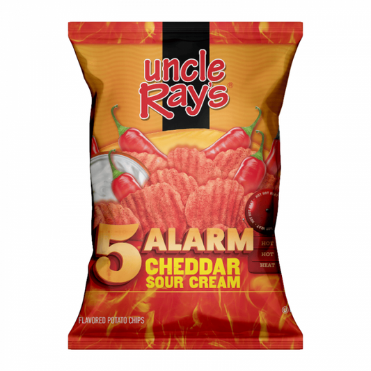 Uncle Ray's 5 Alarm Cheddar & Sour Cream 85g