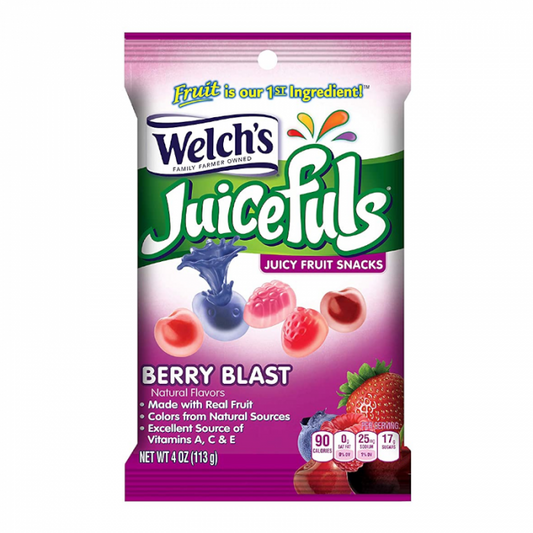 Welch's Juicefuls Fruit Snacks Berry Blast 113g