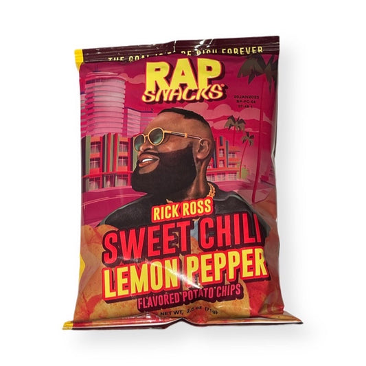 Rap Snacks Rick Ross Sweet Chilli Lemon Pepper 71G