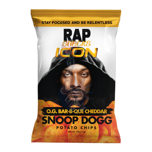 Rap Snacks Snoop Dogg OG BBQ Cheddar 71G