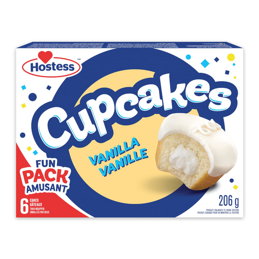 Hostess Vanilla Cupcake Box