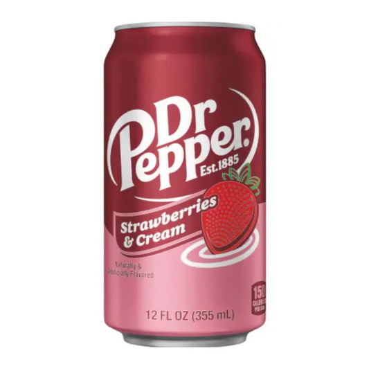Dr Pepper Strawberries & Cream 355ML
