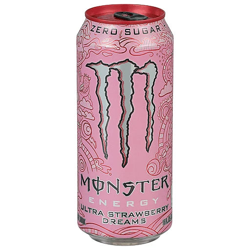 Monster Ultra Strawberry Dreams 473ml – WorldSnacks